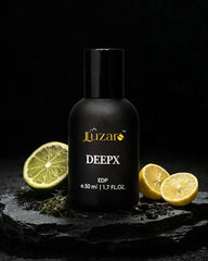 DeepX Eau de Parfum with a bold, long-lasting fragrance for men and women