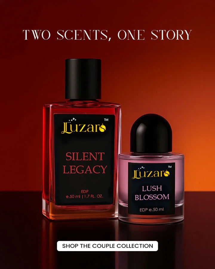 His and Her perfume set with premium long-lasting fragrances for couples