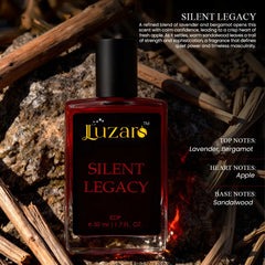 Silent Legacy premium perfume featuring a refined and elegant scent